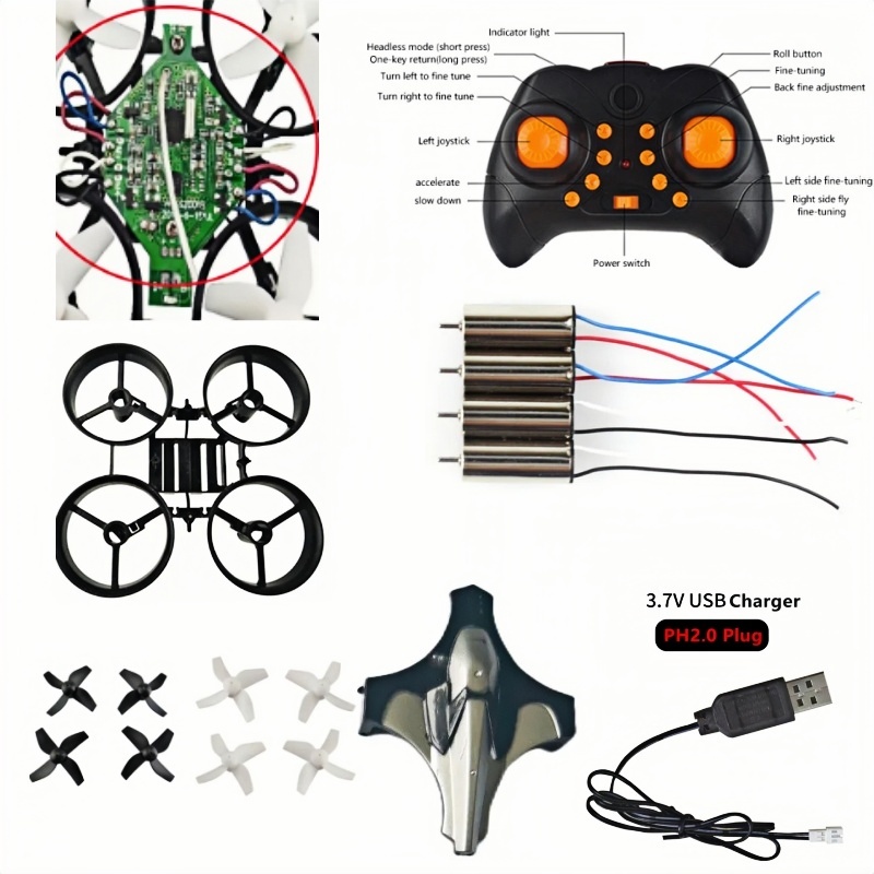 Complete DIY Drone Kit 2.4G 6A - đánh giá và giá Drone Kit Beginner