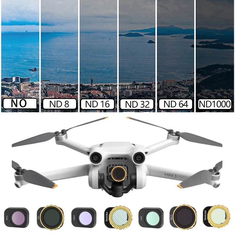 Drone Filter For DJI Mini 3 Pr - đánh giá và giá Drone Kit With Camera